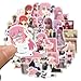 BOCCHI The Rock! Stickers 50pcs Manga Japanese Anime Stickers for Kids Journal,Cute Aesthetic Cartoon Vinyl Stickers for Laptops Water Bottle Luggage Scrapbook Notebook