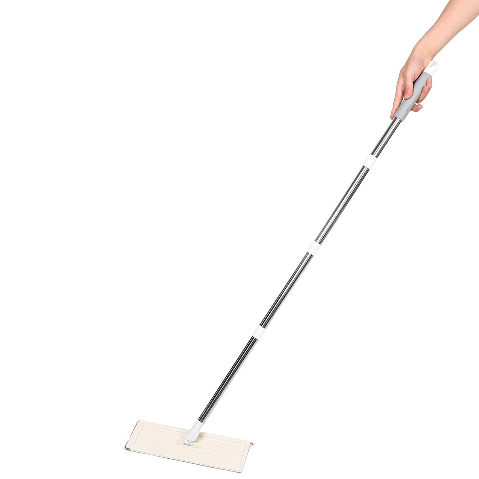Abaodam Fregona Plana y Cubo sin Uso de Manos para Limpieza del Hogar