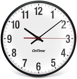 Inova Solutions 12" Analog Power over Ethernet Network Clock