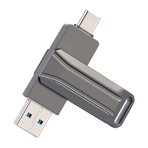 512GB USB Flash Drive, Dual USB A and Type-C Thumb Drive, Photo Stick, 2-in-1 External Storage Jump Drive for Photos, Videos and Data Backup, Android, Tablets, Laptops and PC