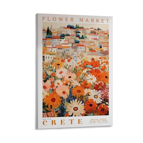 Toile de Crète 40x60 cm idée cadeau originale pour les passionnés
