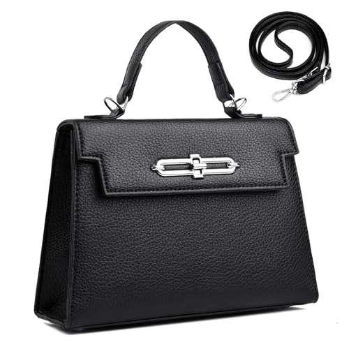 Eslcorri Top Handle Crossbody Bags for Women, Leather Small Clutch Purses and Handbags Elegant Shoulder Bag2