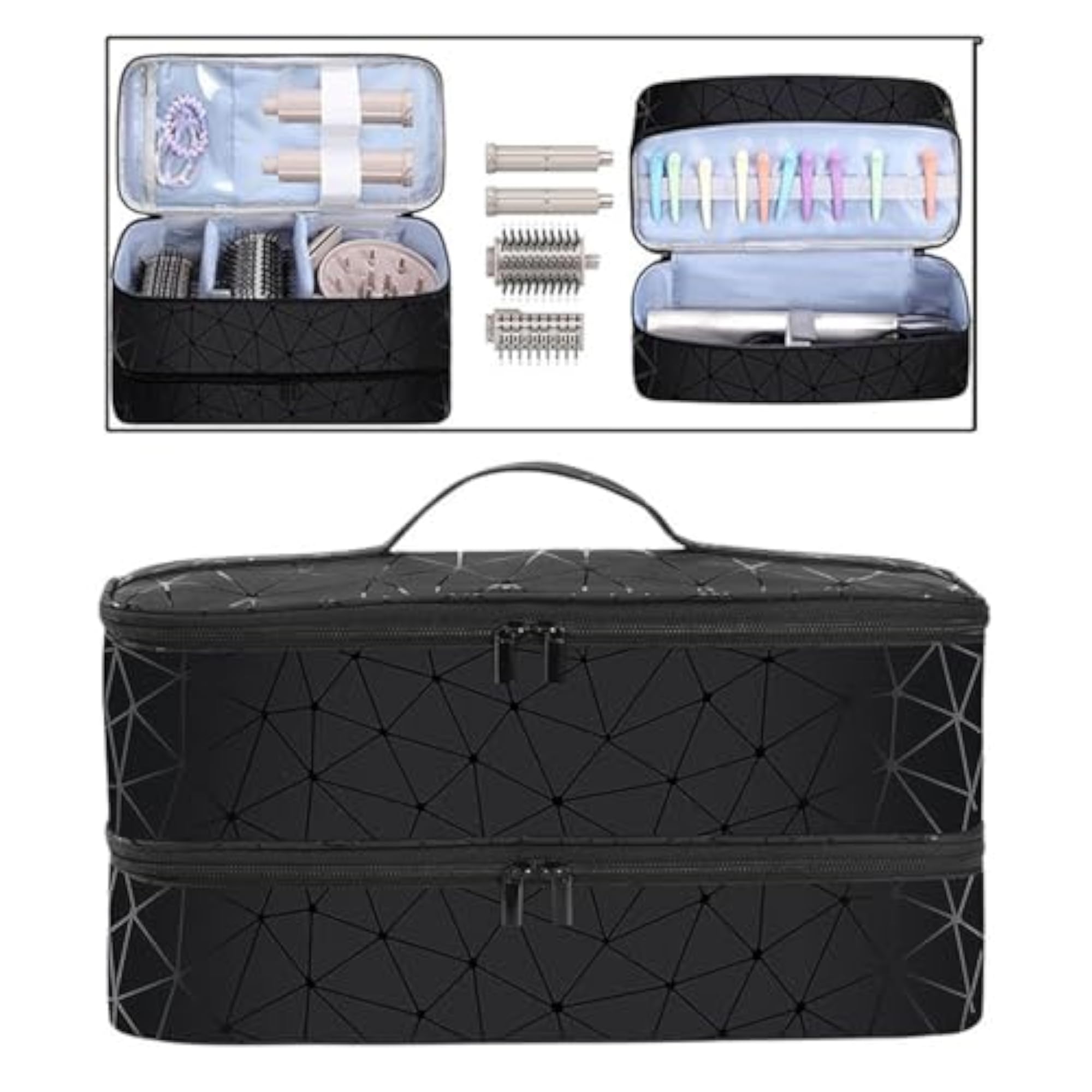 Portable Hair Dryer Bag Organizer for Adults