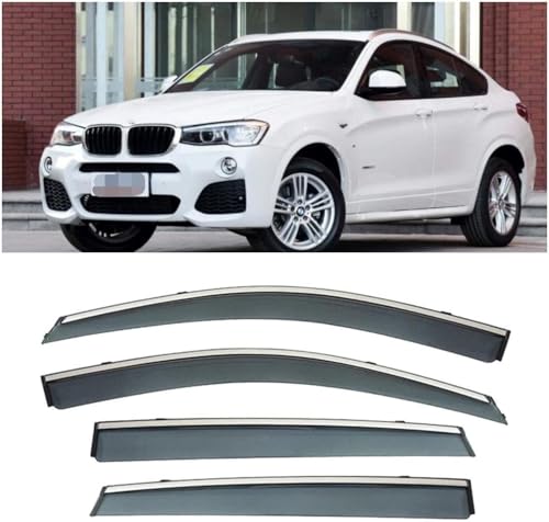 Déflecteurs de vent BMW X4 2015 visière fenêtre latérale pare-pluie voiture
