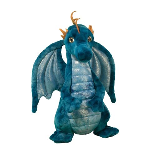 Image of Douglas Zander Blue Dragon Plush Stuffed Animal
