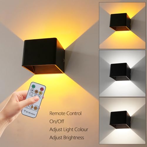 Aplique de pared LED interior regulable 2700K-6500K magnético USB blanco 2