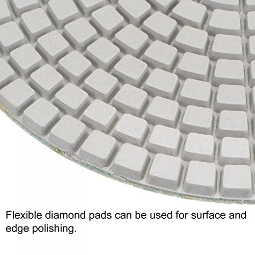 Image of uxcell Diamond Polishing Pad 5-Inch 2000 Grits Wet /Dry Grinding for Stone Concrete Marble Countertop Floor 2pcs