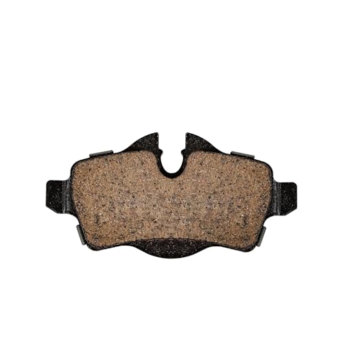 Image of Detroit Axle - Rear Brake Pads for 2007-2015 Mini Cooper, 2008 2009 2010 2011 2012 2013 2014 Ceramic Brake Pads w /Hardware Replacement