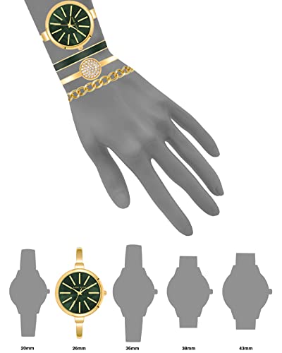 Image of Anne Klein Women's Bangle Watch and Bracelet Set