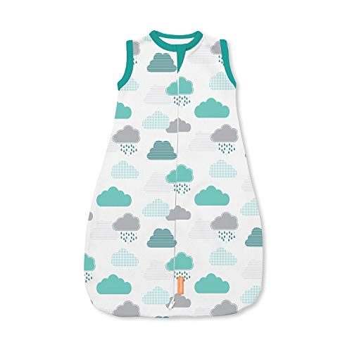 SwaddleMe Night Sack Sleeper, Size Small/Medium, 0-3 Months, Loose-fit Infant Sleep Sack Wearable Blanket Leaves Babyâ€™s Arms Out for Safe, Cozy Sleep, in The Clouds