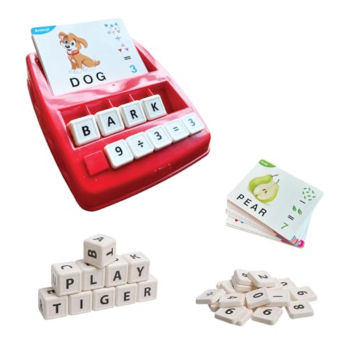 ToyMagic Spell N’ Solve Builder|Learning Game|2 in 1 Educational Flash Card Game|Matching Letters & Counting Numbers|Learn Mathematics|Preschool Kindergarten Game|Birthday Gift for 3+|Made in India (B0CXP3X2T6) Amazon Price History, Amazon Price Tracker