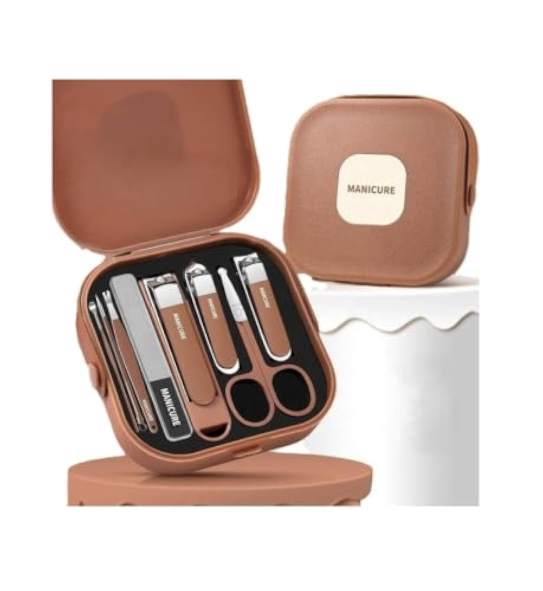 7-Piece Manicure Set with Travel Case