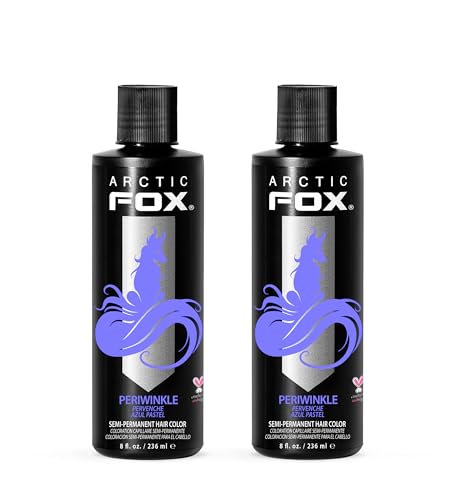 Image of ARCTIC FOX Semi-Permanent Hair Dye - Periwinkle Vegan - 2 x 8 oz