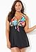Swimsuits For All Women's Tie Front V-Neck Swimdress - 24, Multi (Plus