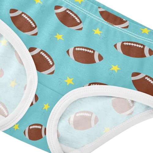 Girls' Underwear Rugby Stars Cotton Stretch Comfort Toddler Panties4