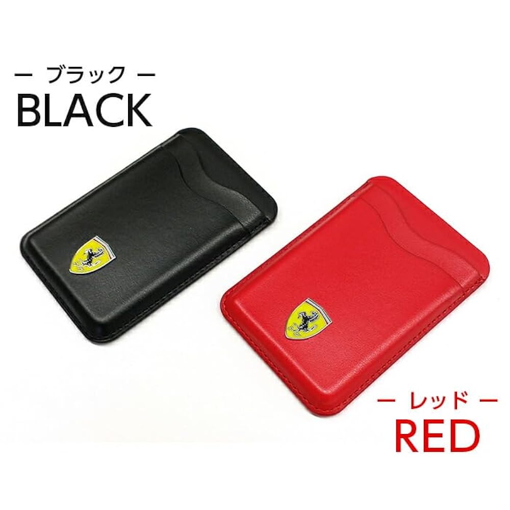 【新品・未使用】Ferrari フェラーリ カードケース 名刺ホルダー フェラーリ オフィシャル 名刺入れ カードケース Ferrari - メルカリ