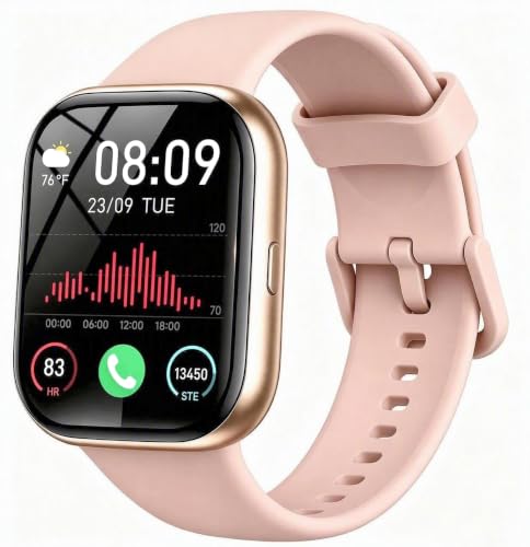 Alexa Smart Watch for Men Women, 1.83" HD Bluetooth Calling Fitness Watch