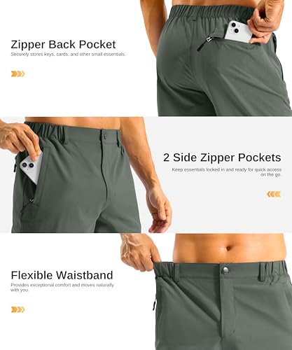 Image of G Gradual Men's Shorts 11 inch Long Golf Lightweight Knee Length Shorts