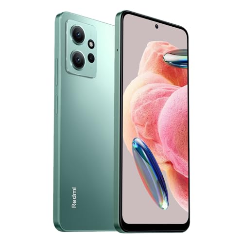 Smartphone Xiaomi Redmi Note 12 4G 128 GB, 4 GB de RAM, verde menta