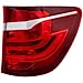 Garage-Pro Tail Light Compatible With BMW X3 2011-2017, Halogen, With bulb(s), Mounts On Quarter Panel, For Models With Halogen Tail Light, Passenger Side, Outer
