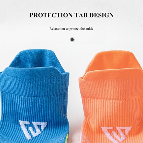 6 Pairs Athletic Ankle Sock for Men and Women Sport Low Cut Compression Running Sock with Ankle Support3