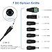 Universal Netzteil 3-12v, aifulo 40W Universal AC DC Adapter Steckernetzteil mit 7 Abnehmbaren Steckern für 3V 4.5V 5V 6V 7.5V 9V 12V Haus Elektronik LED-Streifen mit USB Anschluss - 3000mA Max