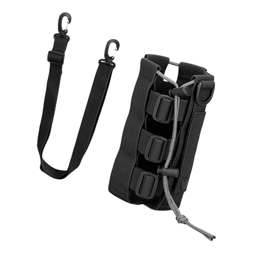 CHENZILIN Regulable Strap Outdoor Water Pouches Militaries Outdoor Travels Bottles Bag for Camping Hiking and Mountaineering