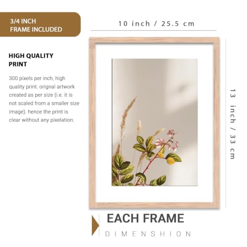 Image of kotart - Nature Wall paintings for Home and Office Wall Decor | wall paintings poster for wall decor with frames (10x13 inch, F)