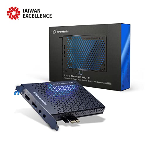 AVerMedia Live Gamer HD 2 Full HD 1080p 60 Record and Stream Multi-Card Support Low-Latency Pass-Through Real-Time Gameplay PCIe Ryzen Support (GC570) - Image 2