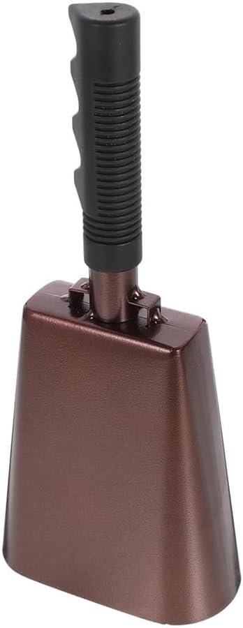 Namvo 10 Metal Cow Bell Hand Bell Holiday Party Sports Event Football Game