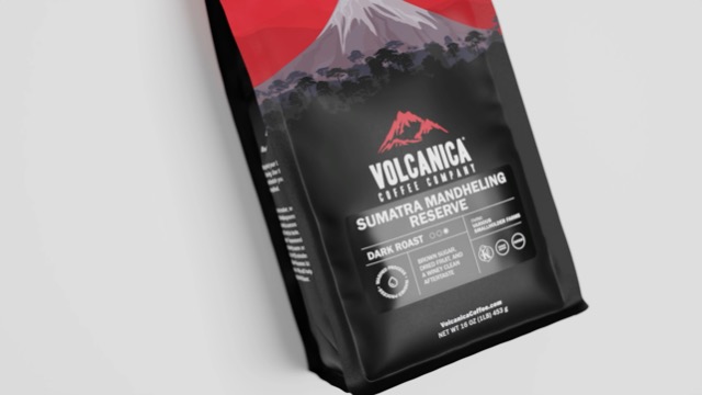 Sumatra Mandheling Dark Roast Coffee, USDA Organic, Whole Bean, Reserve, Fair Trade, Fresh Roasted 16-ounce