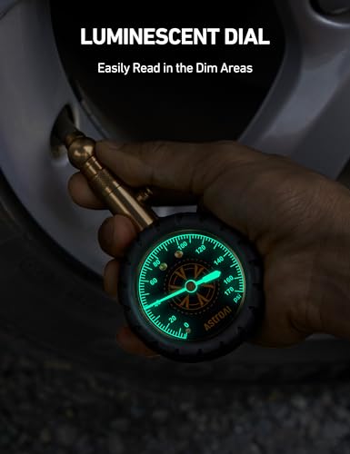 Astroai ACTM170BK-US-2 Tire Pressure Gauge 170 Psi thumb #6