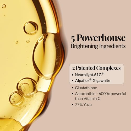 LuxaDerme Korean Ultra Brightening Face Serum with 77% Yuzu, Vitamin C Rich, Glutathione & Niacinamide thumbnail 15
