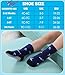 DOSKONI Toddlers Boys Non Slip Socks - Baby Cotton Grip Socks with Grippers - 12 Pairs - Shark, 3-5 Year Old