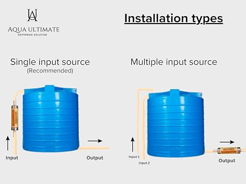Image of Water Softener /Water Conditioner For Home Apartments, Hotel, Residential And Commercial Use | Zero Maintenance Softener | Capacity 650 Litre /Hr | Pack Of 1 (650 LPH), Multicolor