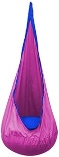 Sorbus Kids Pod Swing Chair Nook - Hanging Seat Hammock Nest for Indoor