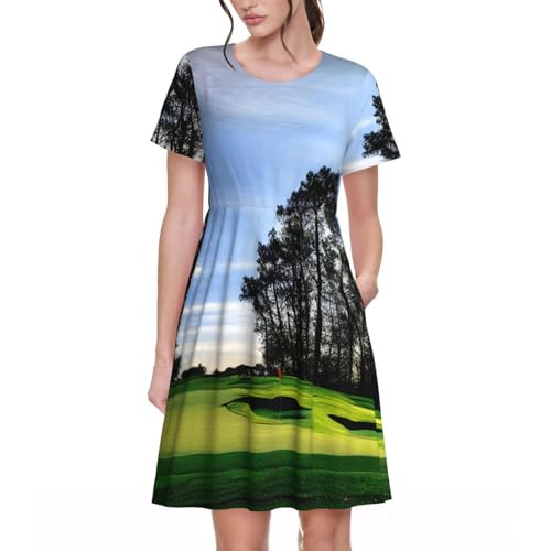 Robe décontractée à manches courtes : la solution mode pour femme