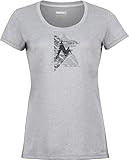 camisetas deportivas 2018 mujer  Marmot Post Time - Camiseta Manga Corta Mujer - Gris Talla M 2018