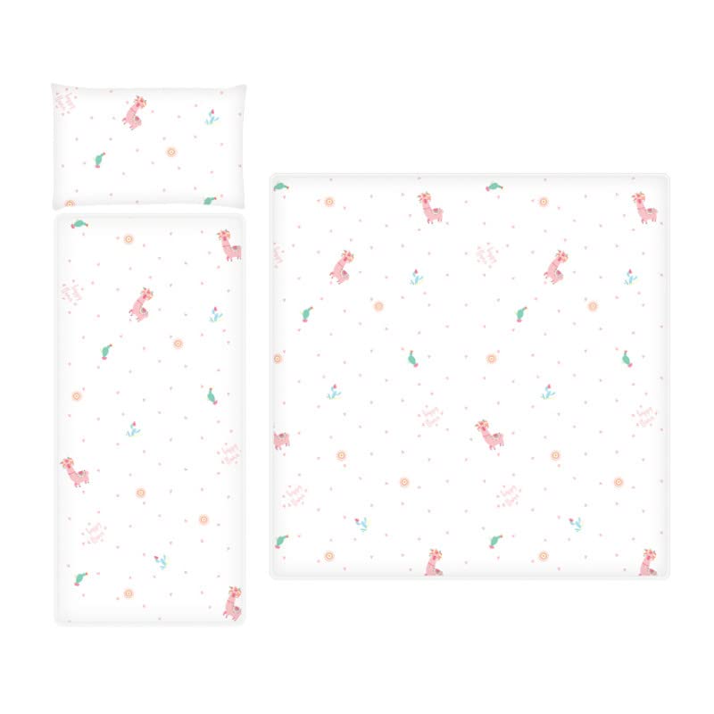 LorelliClassic Happy Lama Summer Ranforce Baby Stroller Set