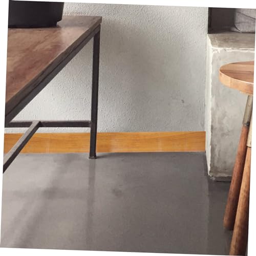 Housoutil 1 Rolo rodapé painéis de papel de parede de madeira decoração para cozinha decoração pared