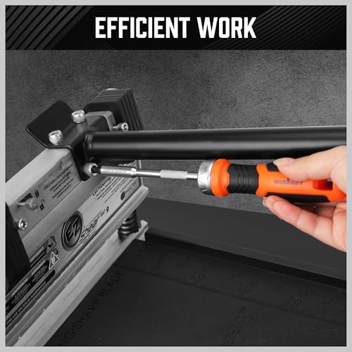 25-Piece Hex Screwdriver Bit Set | Metric and SAE Hex Bit Set 1/4 inch Ratcheting Magnetic Bit Driver 7 25-Piece Hex Screwdriver Bit Set | Metric and SAE Hex Bit Set 1/4 inch Ratcheting Magnetic Bit Driver - Image 7