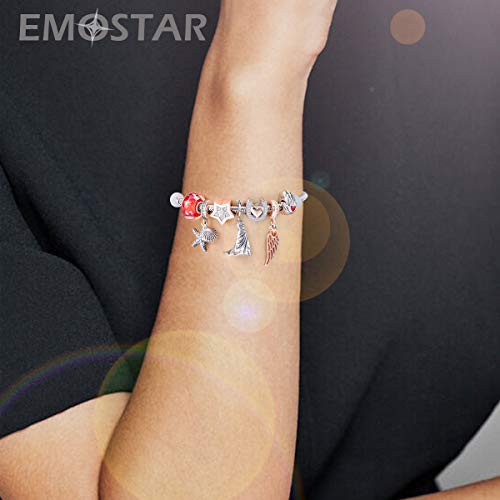 Wedding Theme Charms, 925 Sterling Silver Wedding Dress Ring Dangle, Butterfly, Bouquet Flower,Cheongsam,Fu Bag, "Just Married",Little Prince Beads fits Anniversary/Birthday/European DIY Bracelet2