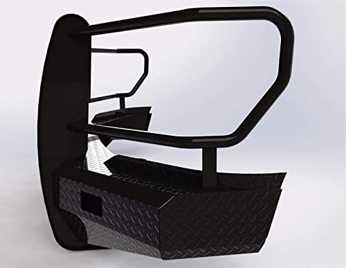 Ranch Hand Fsf18Hbl1 - Summit Series Full Width Tough Black Front Hd Bumper With Full Grille Guard #TOP3