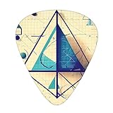 Convient pour différents instruments : ces médiators sont parfaits pour les basses, acoustiques, guitares électriques et même les ukulélés.