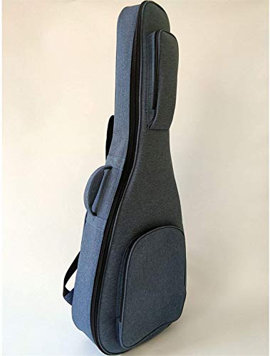MQJ Housse pour guitare acoustique de 104,1 cm – 25 mm – En coton – Avec bandoulière réglable – Gris – 104,1 cm - Les Beatles, Paul McCartney, John Lennon, RIngo Starr, George Harrison MQJ Housse pour guitare acoustique de 104,1 cm - 25 mm - En coton - Avec bandoulière réglable - Gris - 104,1 cm – Image 4