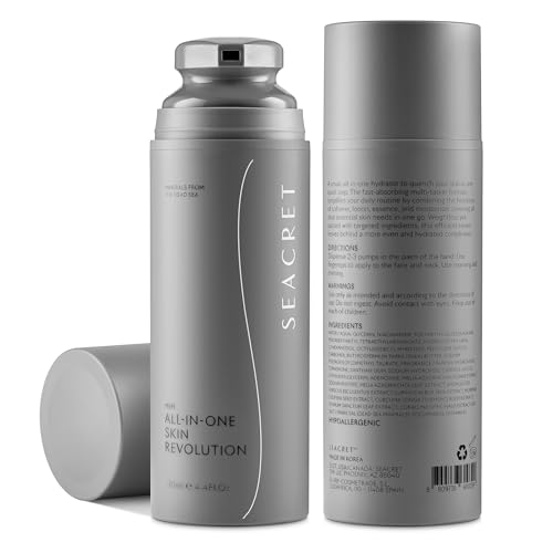 SEACRET Men's All-in-One Face Moisturizer