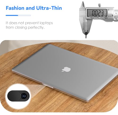 Image of Sounce Laptop Camera Cover Webcam Cover Slider Ultra Thin Privacy Protection Slide Blocker for Laptop PC MacBook Tablet Smartphone iPad iPhone All-in-One Desktop PS4 Strong (Pack of 10 Pieces)