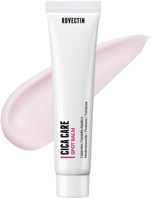 Cica Care Face Balm - Immediate Redness Relief Face Moisturizer for Acne Prone, Sensitive Skin | Spots, Scar Reducing with Calamine and Madecassoside | Vegan, Korean Skincare(1.4 fl oz)