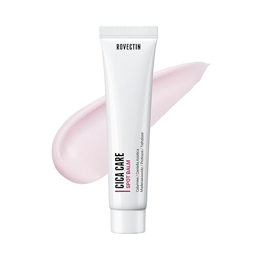 ROVECTIN Cica Care - Bálsamo facial para aliviar el enrojecimiento inmediato para piel sensible y propensa al acné, manchas, reducción de cicatrices