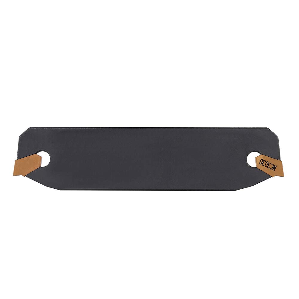 Utensili per tornitura tornio SPB326 Utensile da Taglio per scanalatura da 26 mm con Inserti in Metallo Duro da Taglio GTN-3 SP300 da 10 Pezzi